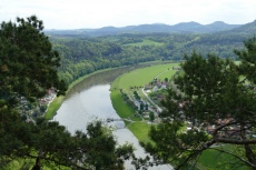 Malerweg #2 - Blick auf die Elbe von der Bastei