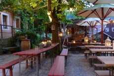 Malerweg #5 - Biergarten in Schmilka