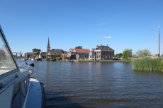 Mit dem Hausboot durch Friesland - Woudsend