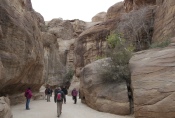 Jordanien – Petra, in der Schlucht
