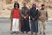 Jordanien – unser Begleitteam im Wadi Rum