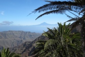 La Gomera: Blick auf Teneriffa mit dem Teide