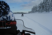 Lapplands Drag: Mit ordentlich Speed über den Fluss