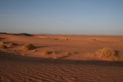 Marokko: Lange Schatten im Abendlicht