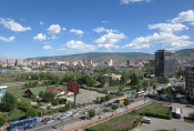 Mongolei: Ulan Bator aus dem Hotelzimmer