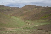 Mongolei: Blick ins Altai-Gebirge
