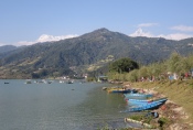 Nepal - Phewa-See in Pokhara