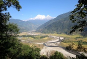 Nepal - Flusslauf im Annapurna-Gebiet