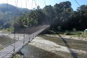 Nepal - Die erste Hängebrücke