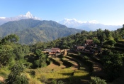 Nepal - Siedlung mit Landwirtschaft