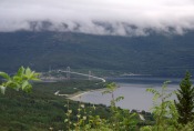 Nordkap, Hurtigruten und Lofoten: Rombak-Brücke bei Narvik