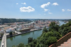 Passau - Blick vom Oberhausmuseum