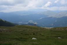 Karpaten - Blick ins Ialomita-Tal
