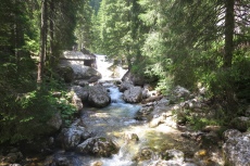 Karpaten - Ialomita-Fluss