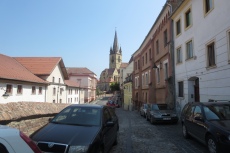 Karpaten - Stadtpfarrkirche Hermannstadt