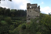 Traumschleife Masdascher Burgherrenweg - Ruine der Burg Balduinseck