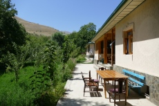 Usbekistan - Gästehaus in Khayat